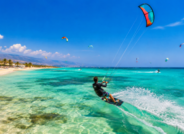 The Best Beaches in Cyprus for Kitesurfing: Where Wind Meets the Mediterranean
