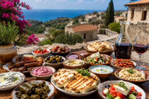 Halloumi, Meze, and Wine: Discovering Cyprus's Culinary Heart – A Food Lover's Guide to Authentic Cypriot Cuisine